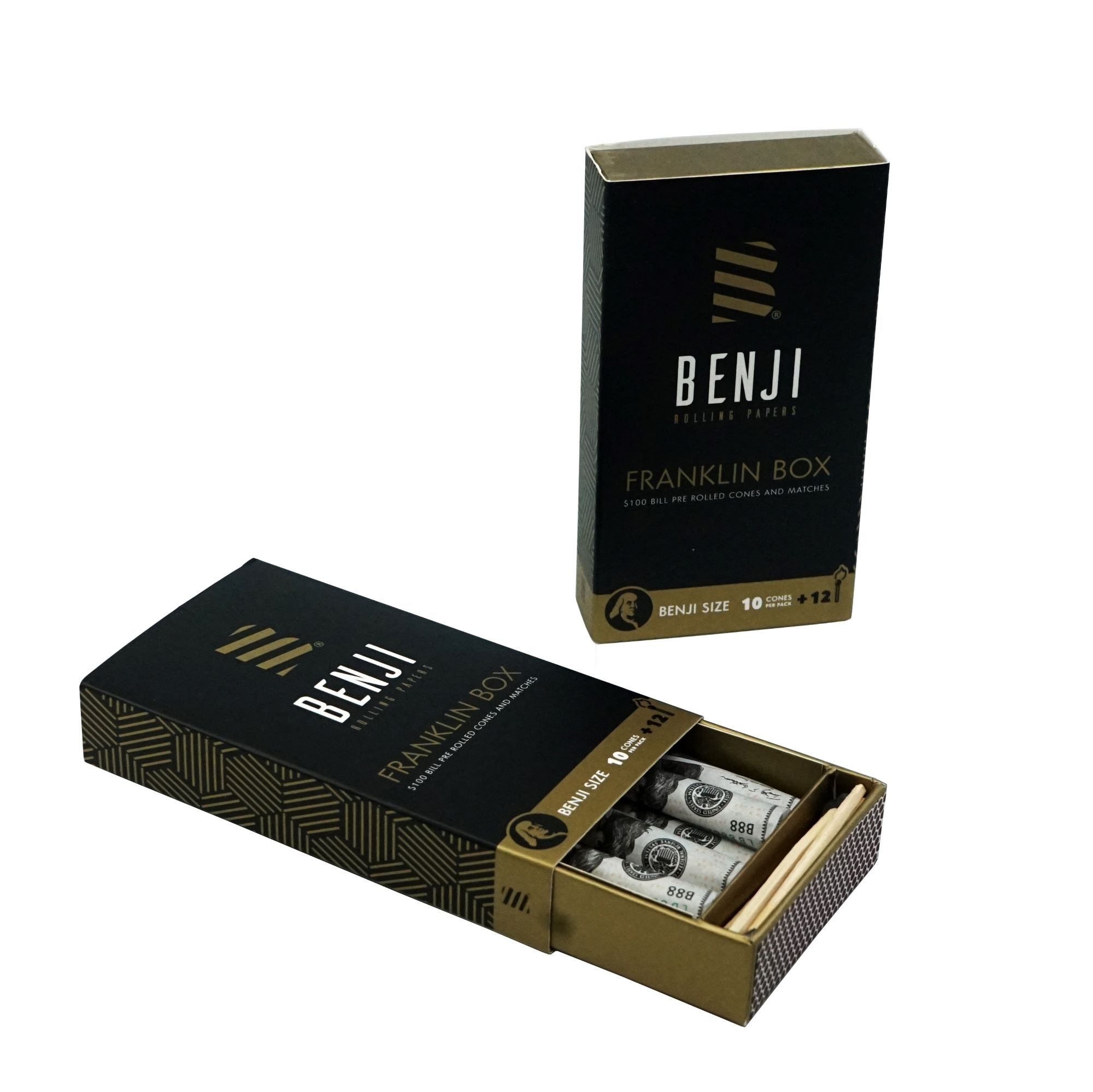 Benji Franklin Box Rolling Paper Benji