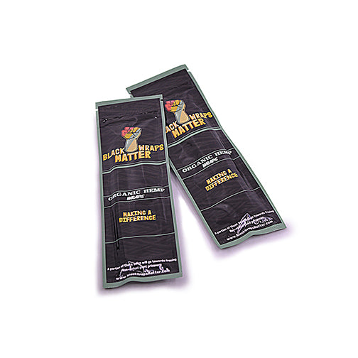 Black Wraps Matter - Blunt Wraps with a Cause Wraps Puff Wholesale 