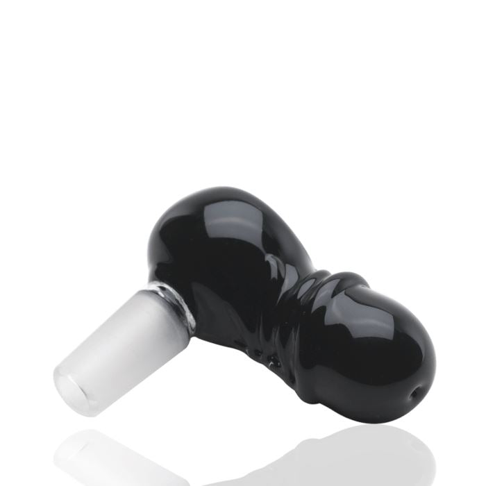 Empire Glassworks Black Phalllus 14 Male Bowl Glass Bowl Empire Glass