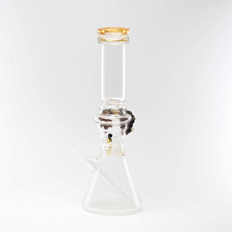 Empire Glassworks Flagship Water Pipe - Honey Drip Beaker Dab Rig Empire Glass 