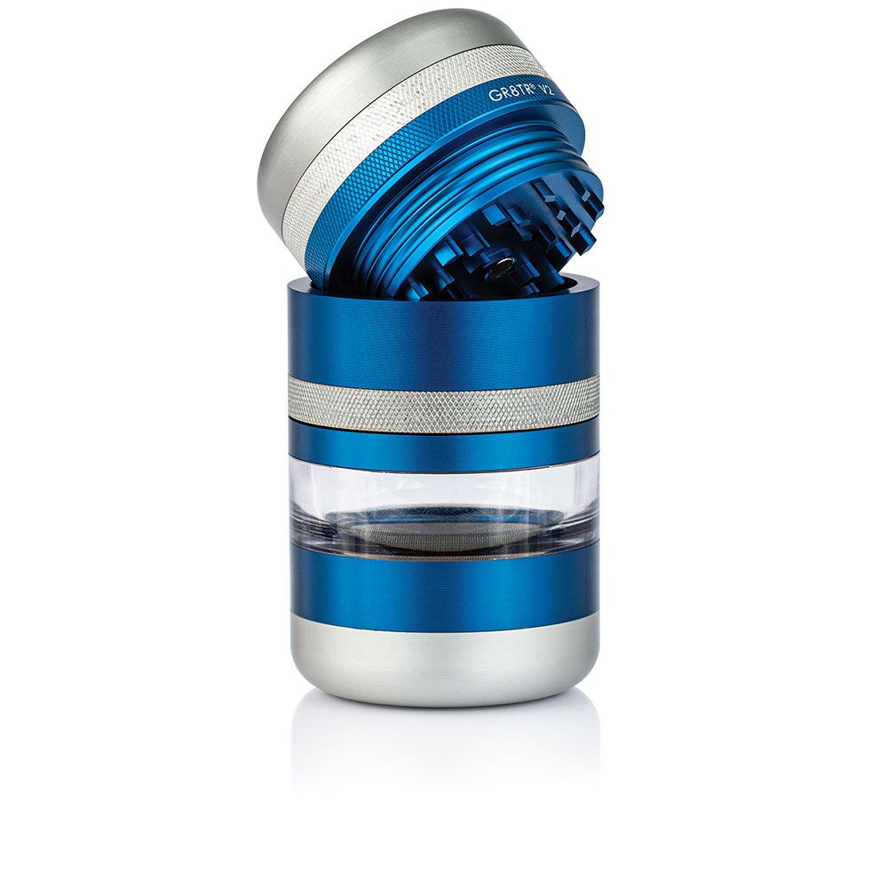 GR8TR Jar Body Grinder 5 piece Kannastör Blue