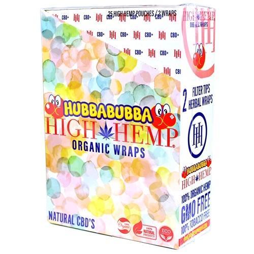 High Hemp - Organic Blunt Wraps Blunt Wrap High Hemp Hubba Bubba 