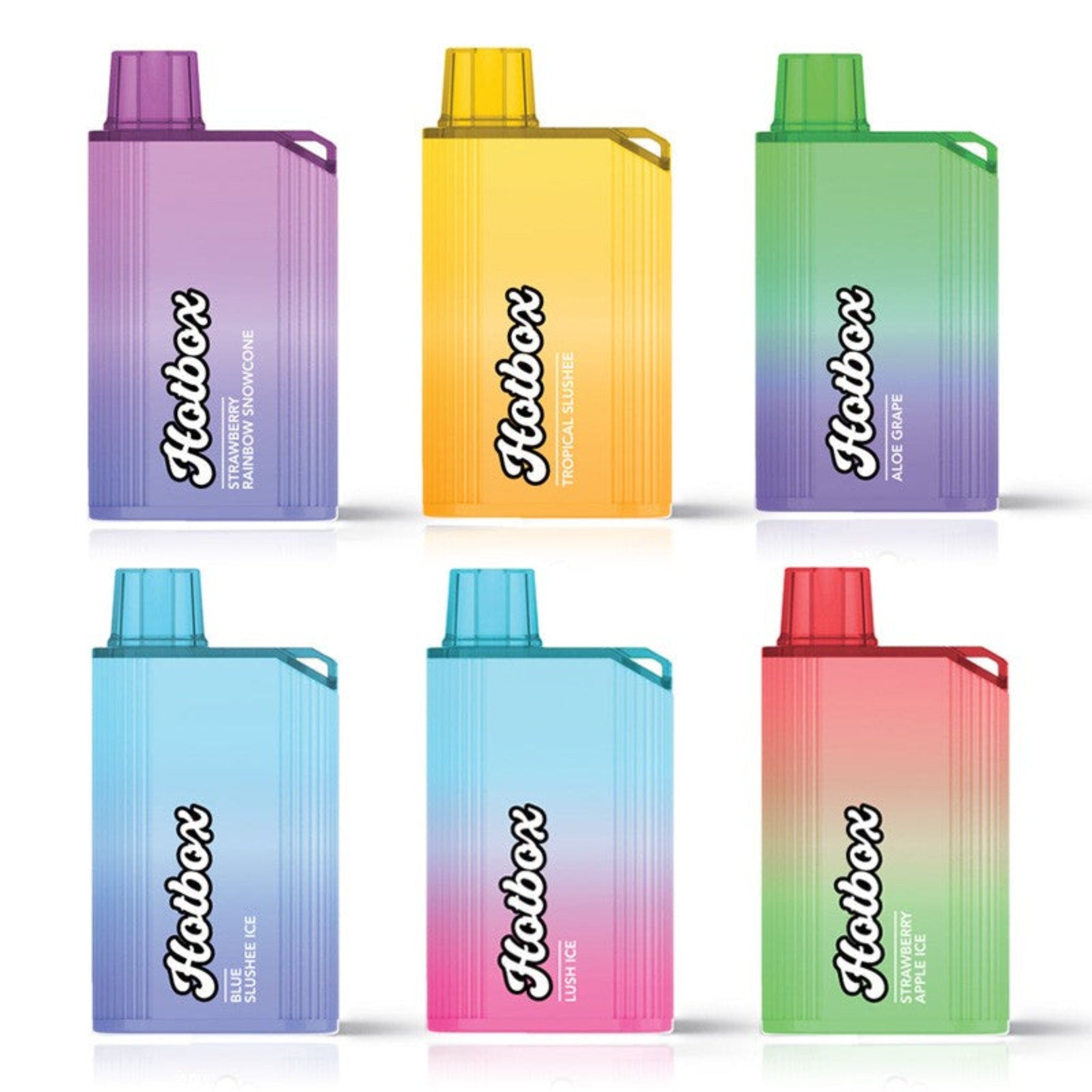 Hotbox 7500 Puff Nicotine Vape - 5% Nicotine Vape Puff Brands