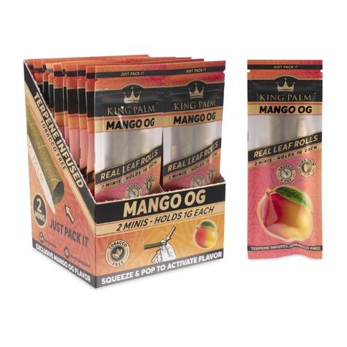 King Palm Flavored Mini Wraps - Mango OG (20 pack) Wraps King Palm 