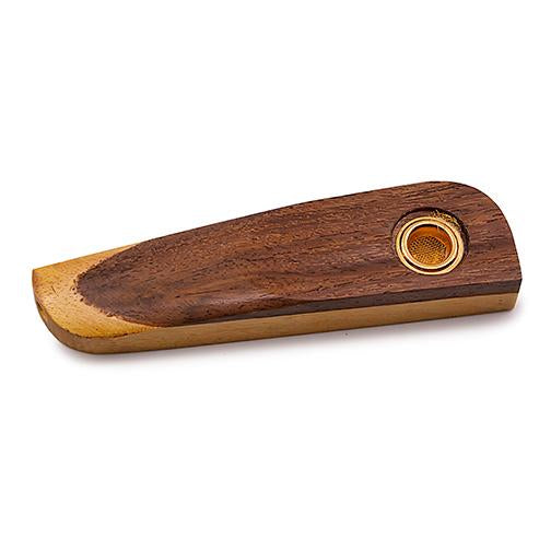 Mini Wooden Pipe - Tan Line (4") Pipe BDD Wholesale