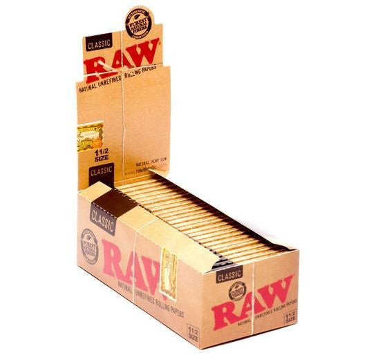 Raw Classic 1 1/2 Rolling Papers Rolling Paper RAW