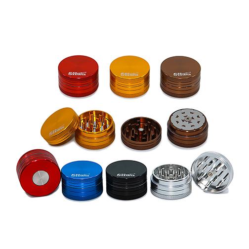 Sharper Push-Top Grinder (1.5")(38mm) 2 piece Sharper