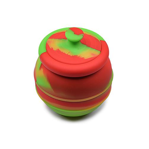 Silicone Container - Jumbo Honey Pot Silicone Puff Wholesale 