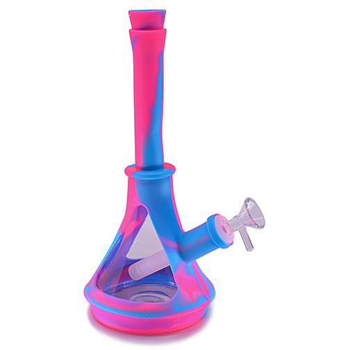 Silicone Water Pipe - Saucer Silicone BDD Wholesale 