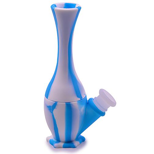 Silicone Water Pipe - Skinny Vase Silicone Puff Wholesale 