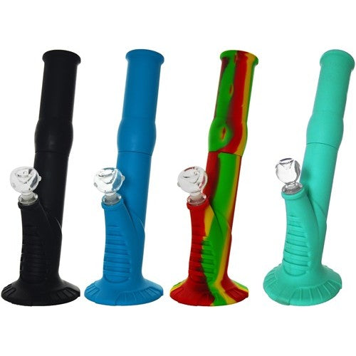 Silicone Water Pipe - Tilted Puff Wholesale 