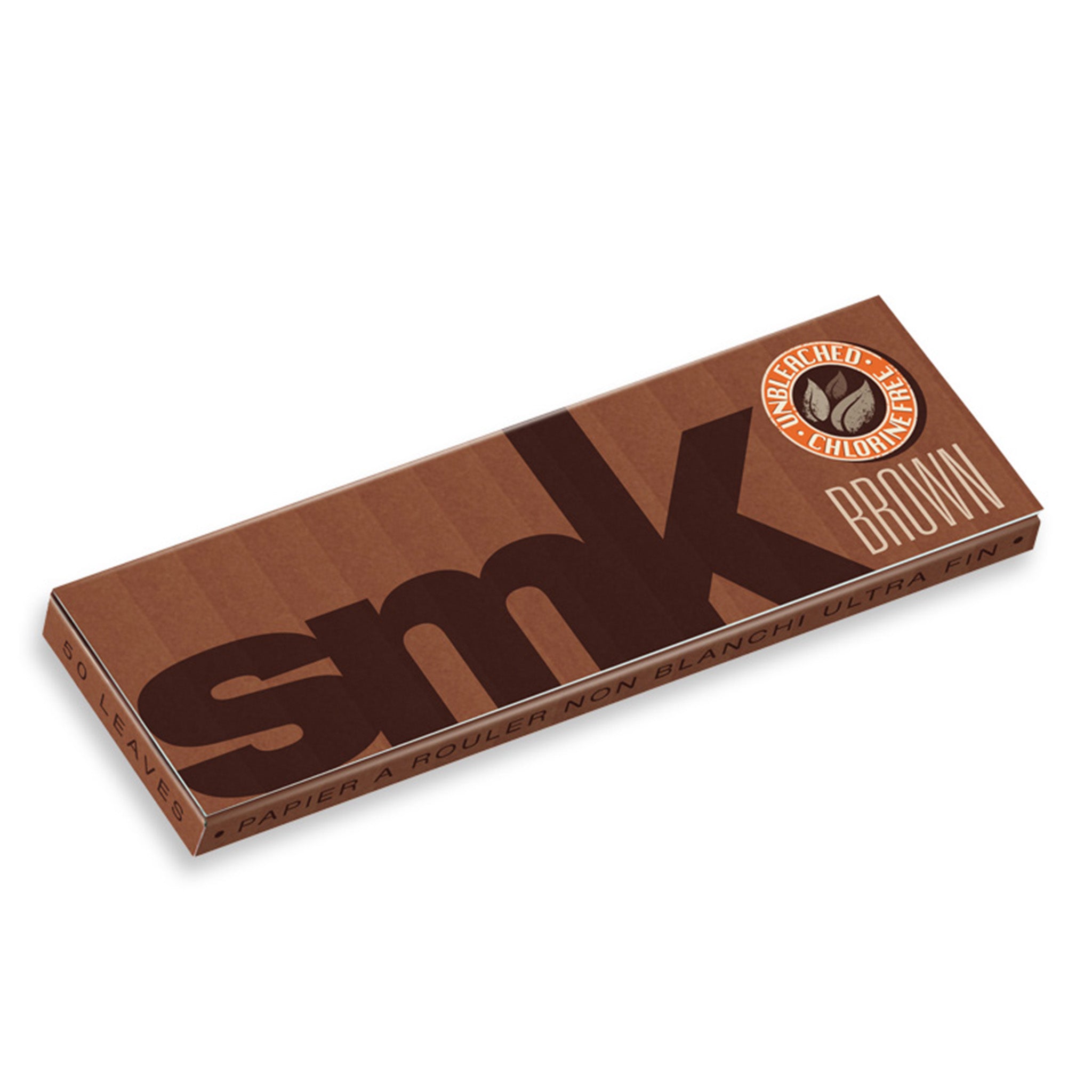 SMK Rolling Papers - Two Packs Rolling Papers Ultimate Brands Brown King Size 