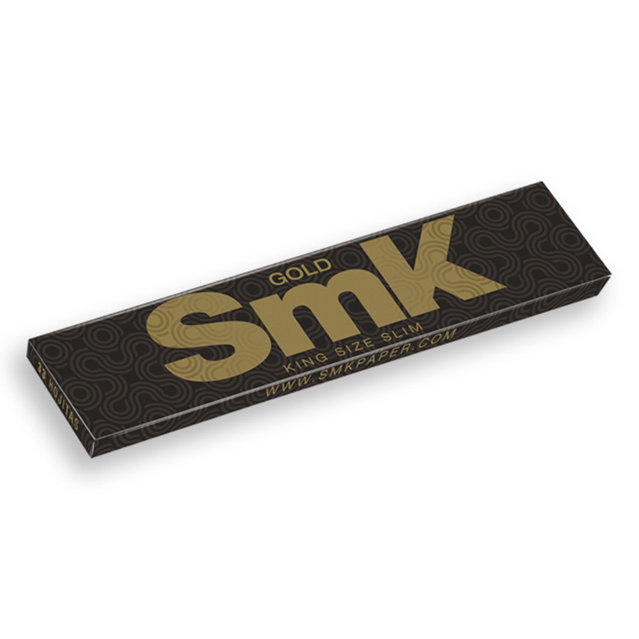 SMK Rolling Papers - Two Packs Rolling Papers Ultimate Brands Gold King Size 