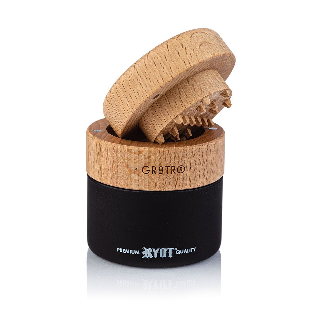 Wood GR8TR Grinder with Jar Body 5 piece Kannastör