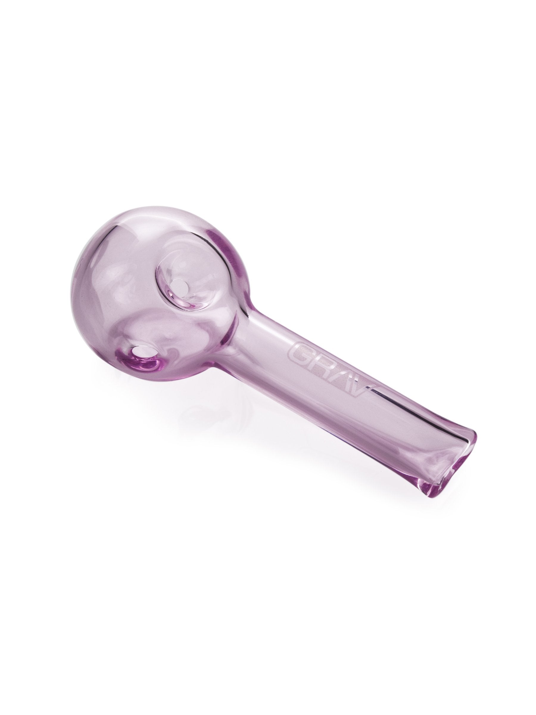 3.25" GRAV Pinch Spoon Glass Pipe GRAV Pink 