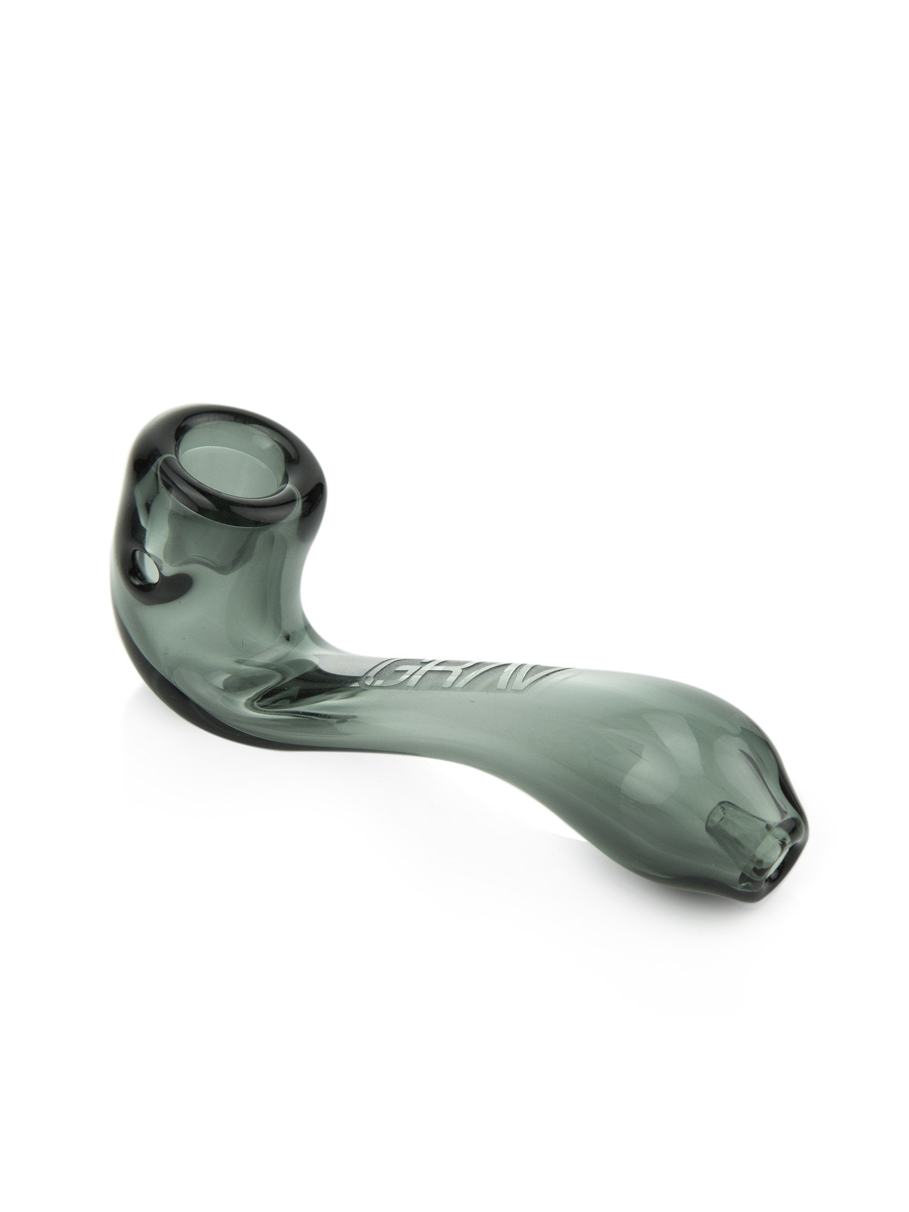 4" GRAV® Sherlock Glass Pipe GRAV Smoke 