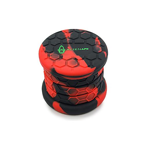 Alien Ape Collapsible Silicone Jar Jars Alien Ape Small Red/Black 