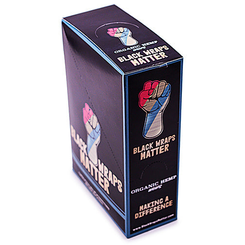 Black Wraps Matter - Blunt Wraps with a Cause Wraps Puff Wholesale 