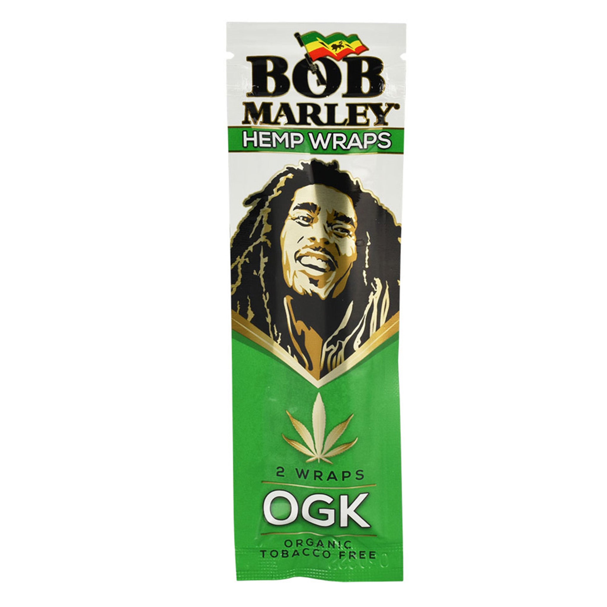 Bob Marley Hemp Wraps -Two Packs Rolling Papers Ultimate Brands OGK 