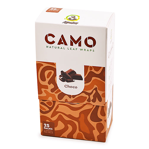 CAMO self-rolling wraps (11 Flavors) Blunt Wrap Camo Chocolate 