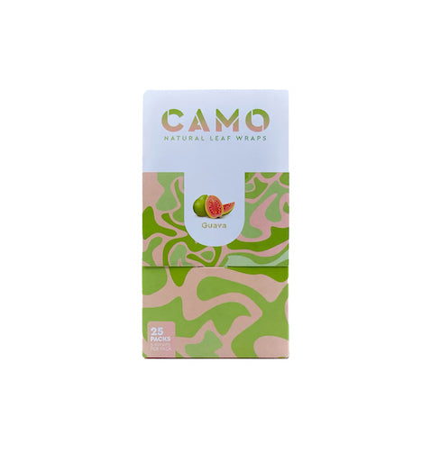 CAMO self-rolling wraps (11 Flavors) Blunt Wrap Camo Guava 