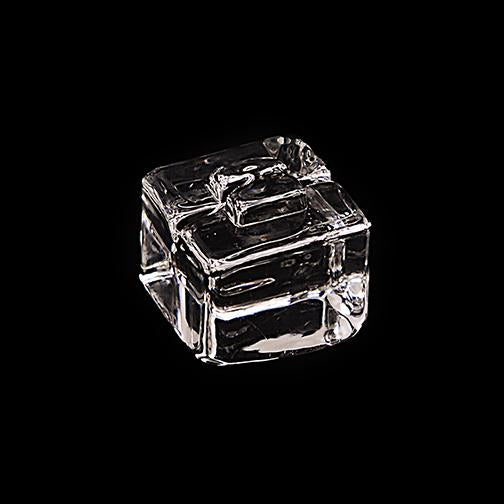 Carb Cap - Ice Cube Carb Cap Hillside Glass 