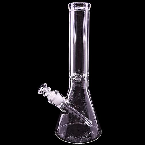 Clear Straight Tube 9mm Beaker Water Pipe (Two sizes) Water Pipes Puff Wholesale 