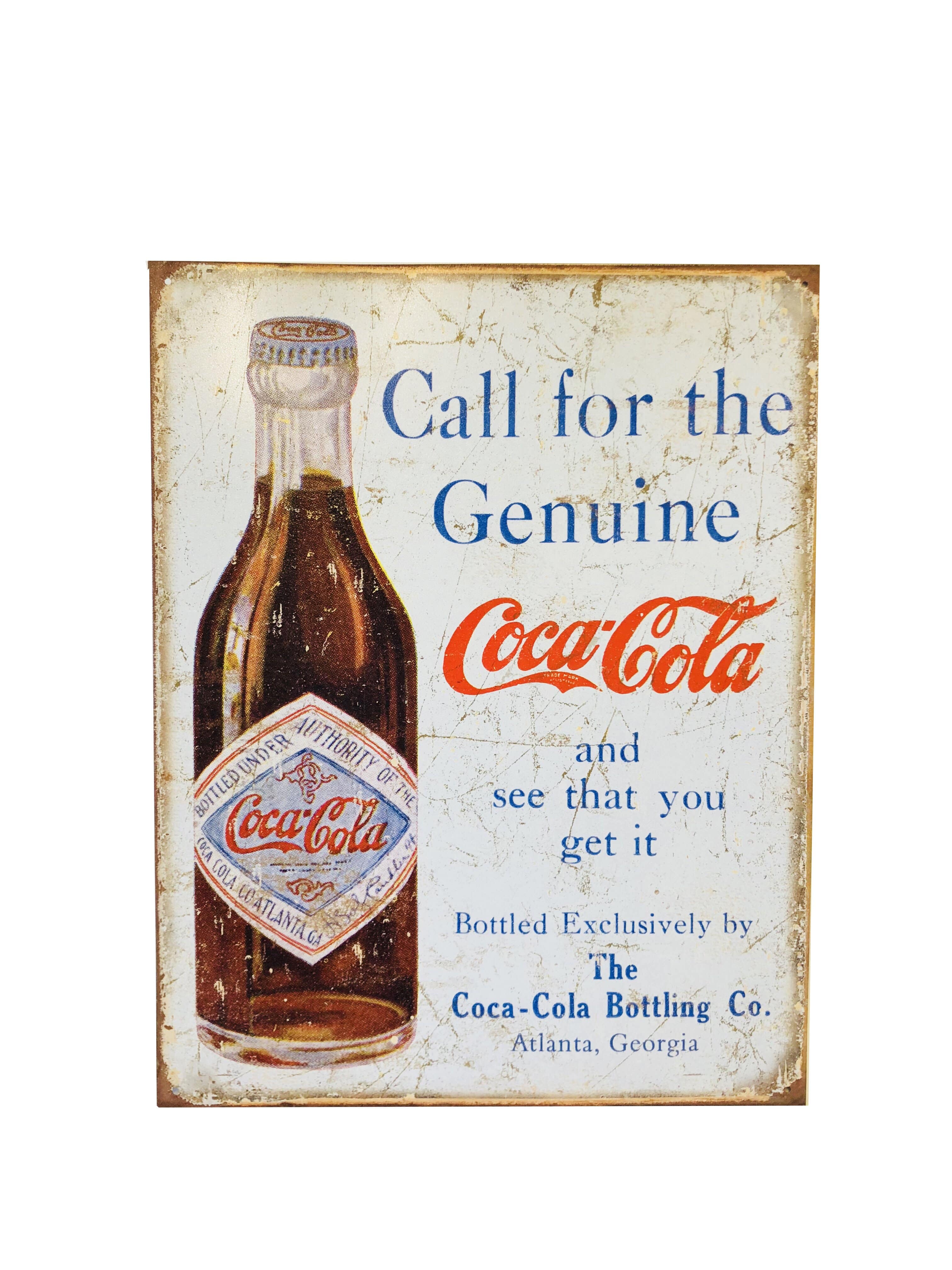Coca-Cola Vintage Tin Poster PPPI 