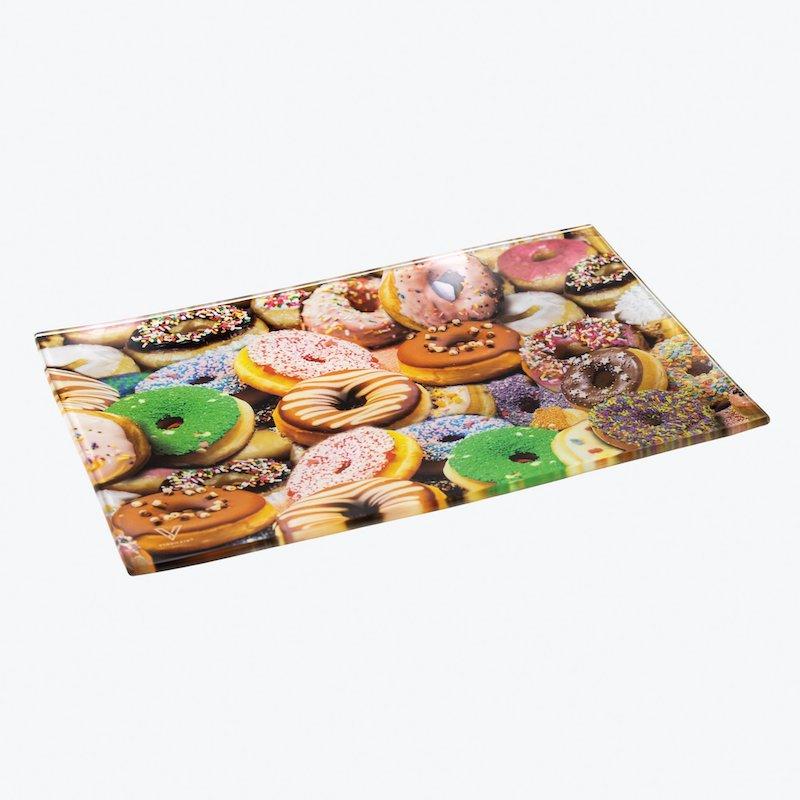 Donuts Glass Tray Rolling Tray V-Syndicate 
