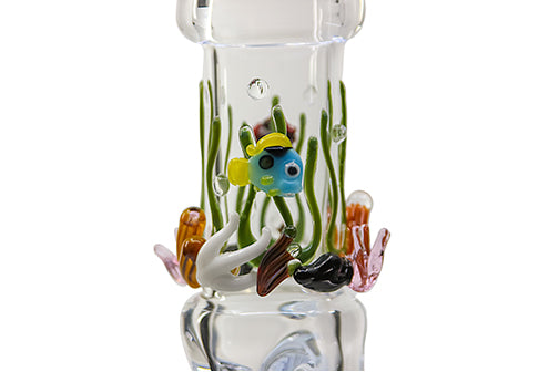 Empire Glassworks Flagship Water Pipe - Aquatics Beaker Dab Rig Empire Glass 