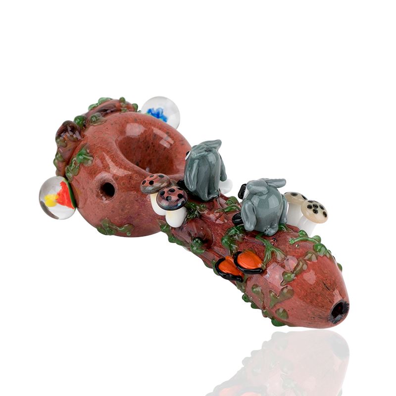 Empire Glassworks Hootie's Forest Pipe - Small Glass Pipe Empire Glass 
