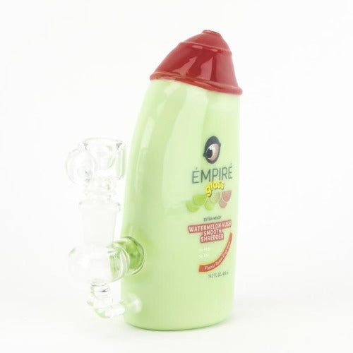 Empire Glassworks Shampoo Bottle Mini Rig - Watermelon Kush Dab Rig Empire Glass 