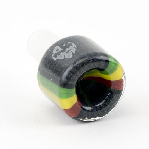 Empire Glassworks - Steel Rasta Bowl 14mm Male Glass Bowl Empire Glass 