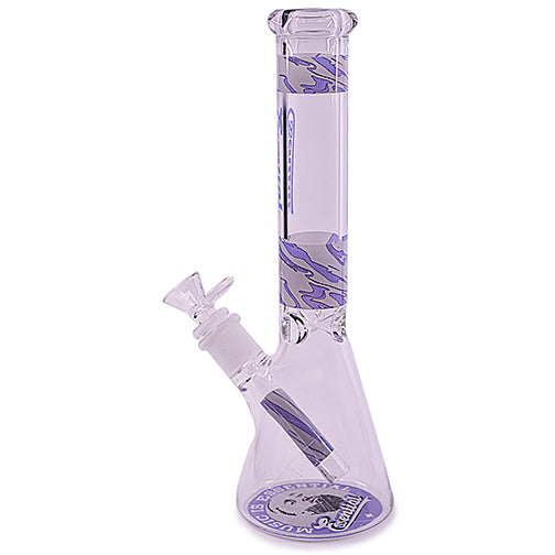 Essential Glass Water Pipe Kit Water Pipe Essential Purple 