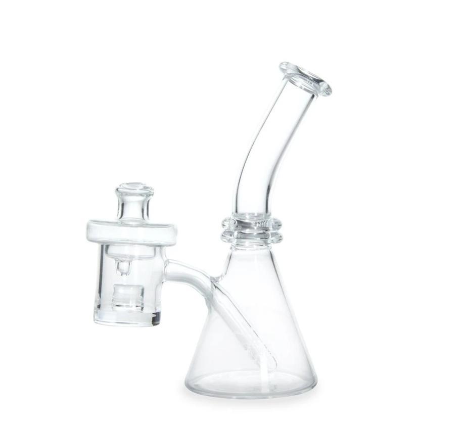 Beaker Rig Full Quartz Beaker Rig W/ Built-In Banger and Core Reactor (5