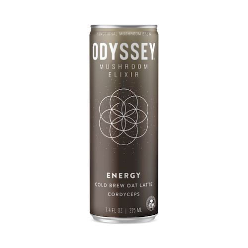Functional Mushroom Brews Drink Beverage Odyssey Energy (2 Pack) 