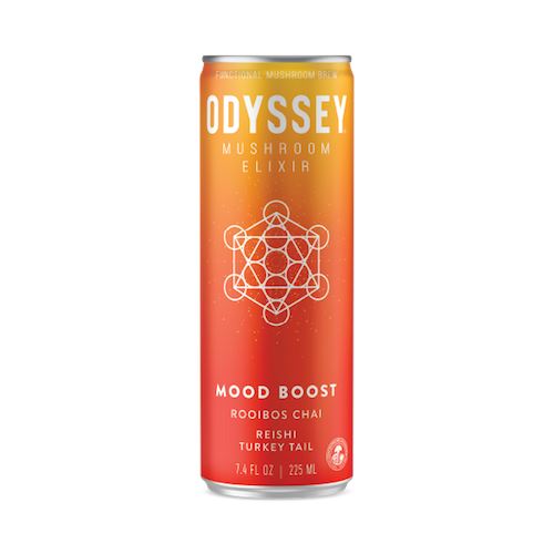 Functional Mushroom Brews Drink Beverage Odyssey Mood Boost (2 Pack) 