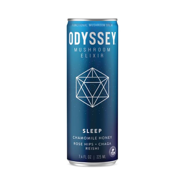 Functional Mushroom Brews Drink Beverage Odyssey Sleep (2 Pack) 