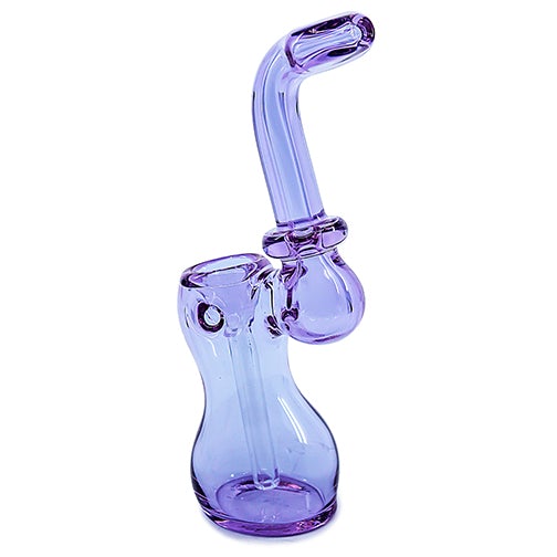 Glass Bubbler - Lavender Bubbler (6") Bubbler Raj LEAF Enterprise 
