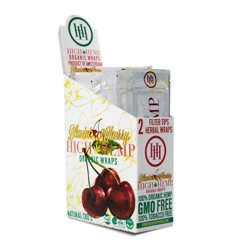 High Hemp - Organic Blunt Wraps Blunt Wrap High Hemp Cherry 