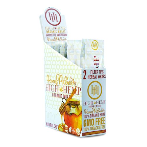 High Hemp - Organic Blunt Wraps Blunt Wrap High Hemp Honey 