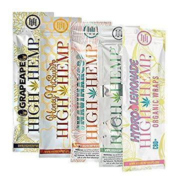 High Hemp Organic Wraps - 2 Pack Rolling Papers Windship 