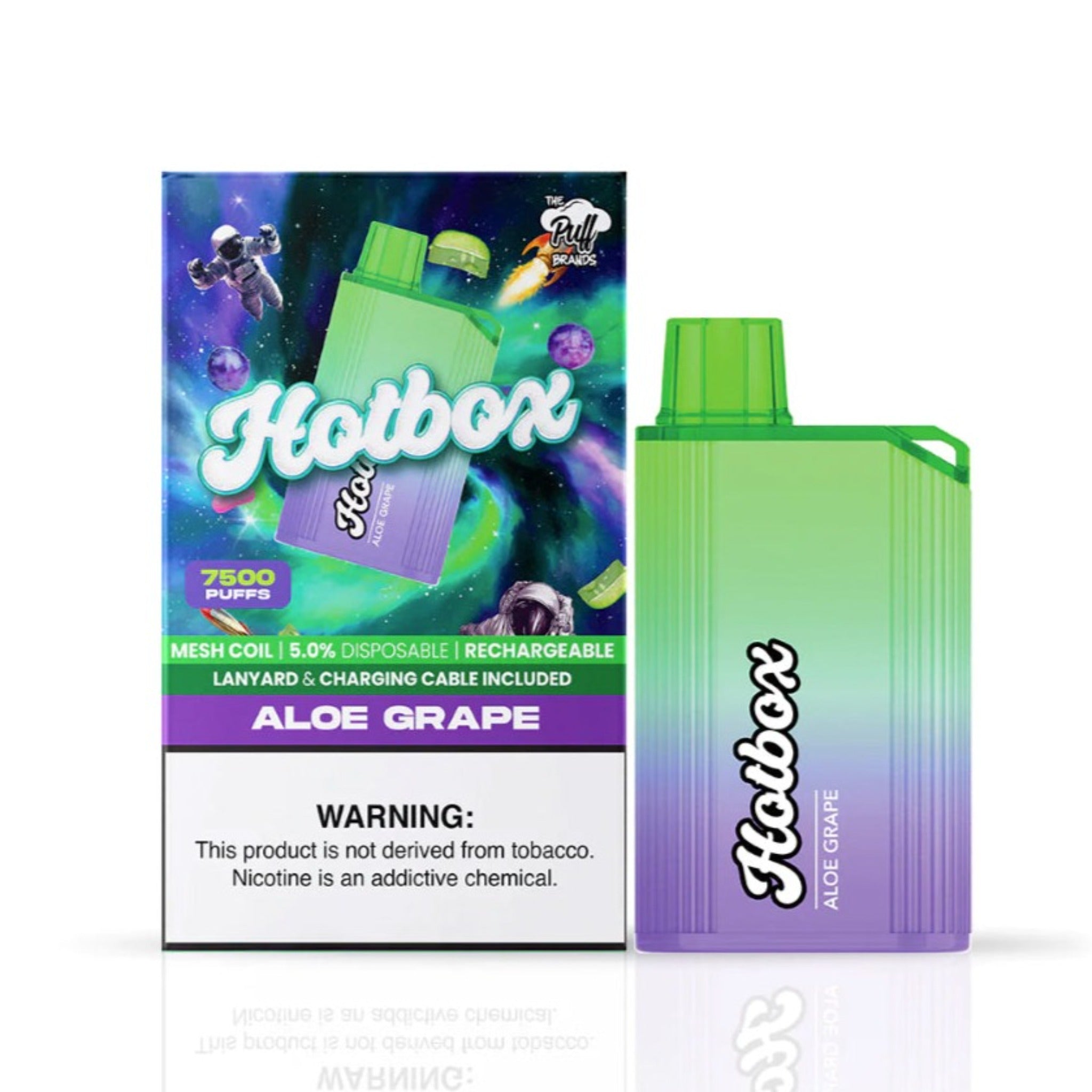 Hotbox 7500 Puff Nicotine Vape - 5% Hotbox 7500 Puff Nicotine Vape - 5%