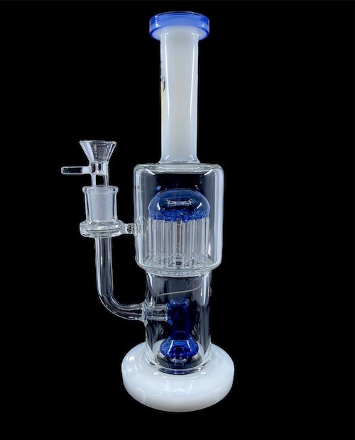 HyBird Colorful Mushroom Perc Water Pipe (10") Water Pipes Puff Wholesale 