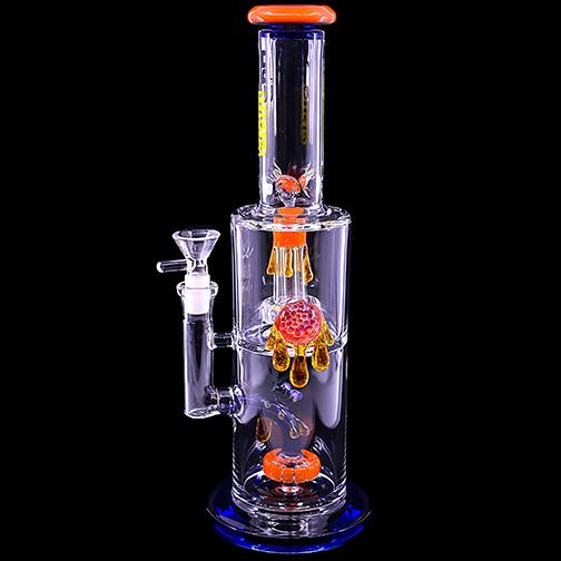 HyBird Melting Honey Bees Water Pipe (12.5") Water Pipes Puff Wholesale 