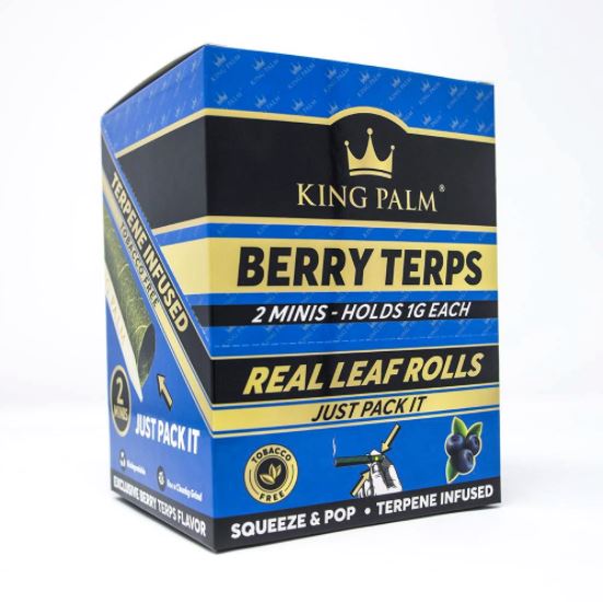 King Palm Flavored Mini Wraps - Berry Terps (20 pack) Wraps King Palm 