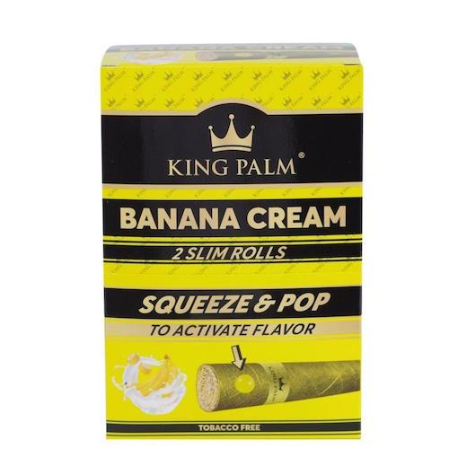 King Palm Flavored Slim Wraps - Banana Cream (20 pack) Wraps King Palm 
