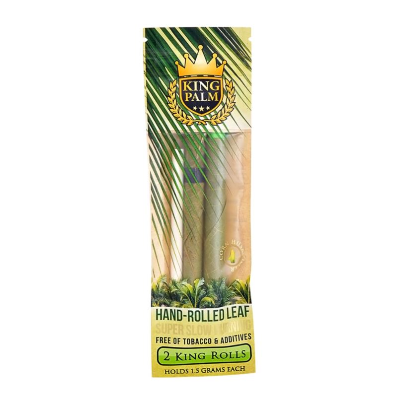 King Palms Super Slow Burning Wraps - King Size Blunt Wrap King Palm Single pouch 