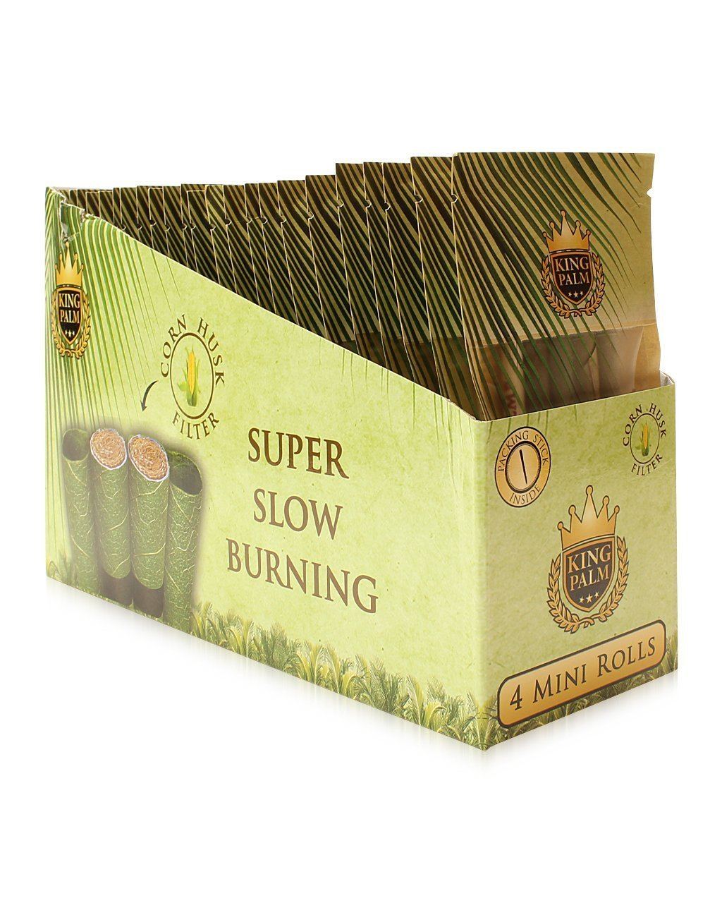 King Palms Super Slow Burning Wraps - Minis (4 Pack) Blunt Wrap King Palm 