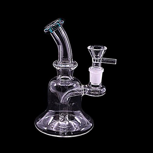 Mini Rig Fixed Stem Water Pipe (6") Water Pipes Puff Wholesale 